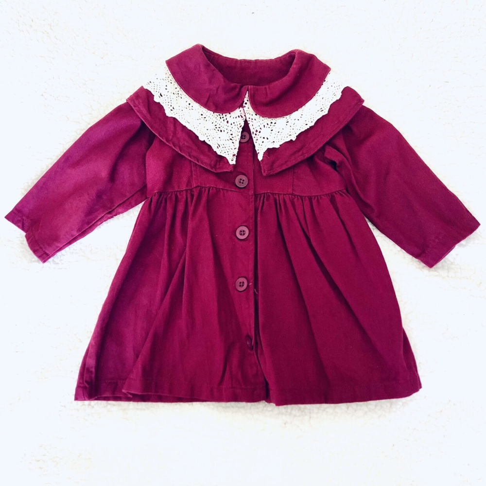 Jelly the Pug Cascade Collection coat / jacket dress